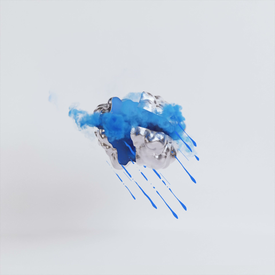 Silberstein explodiert in blauem Rauch