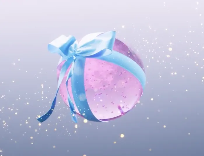 veryuu Verpackung digitale, brodelnde Kugel mit Schleife - Juan García Segura